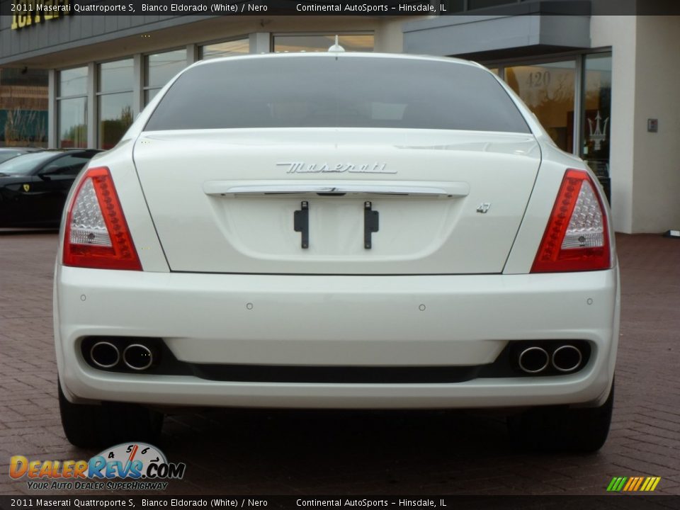 2011 Maserati Quattroporte S Bianco Eldorado (White) / Nero Photo #4