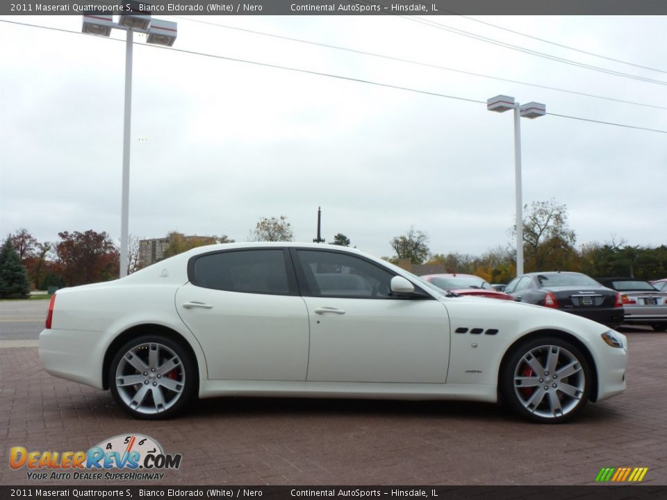 2011 Maserati Quattroporte S Bianco Eldorado (White) / Nero Photo #7