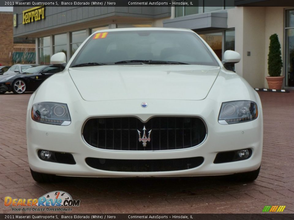 2011 Maserati Quattroporte S Bianco Eldorado (White) / Nero Photo #9