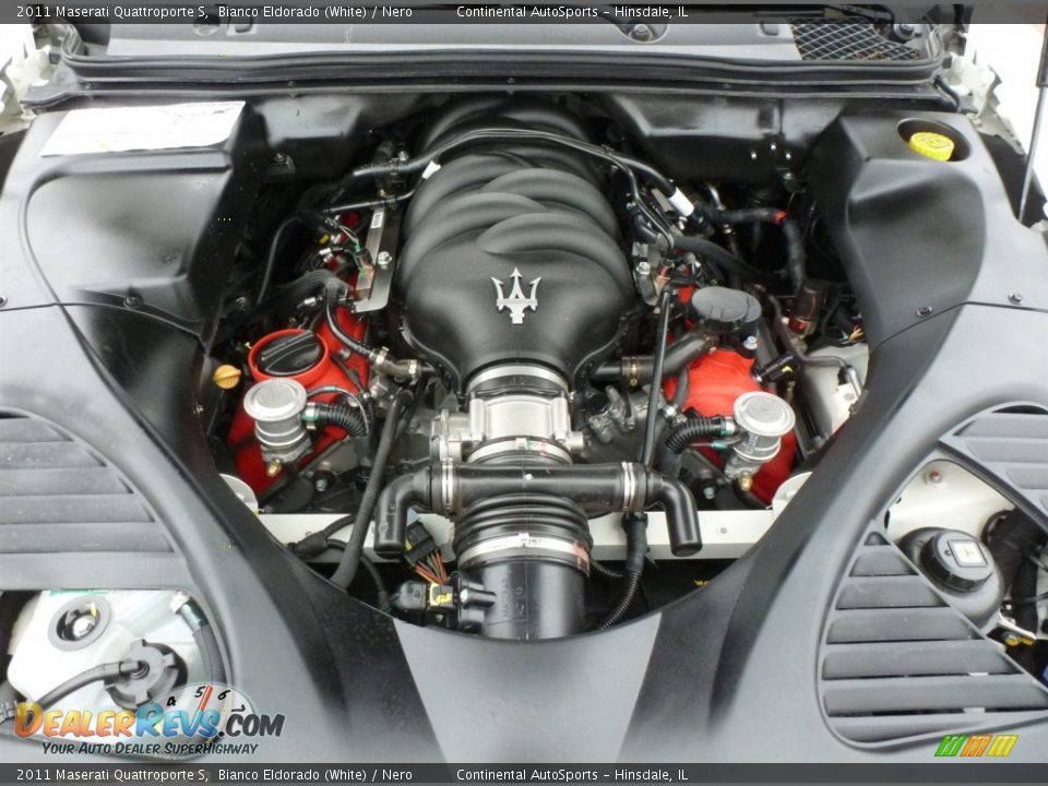 2011 Maserati Quattroporte S Bianco Eldorado (White) / Nero Photo #10