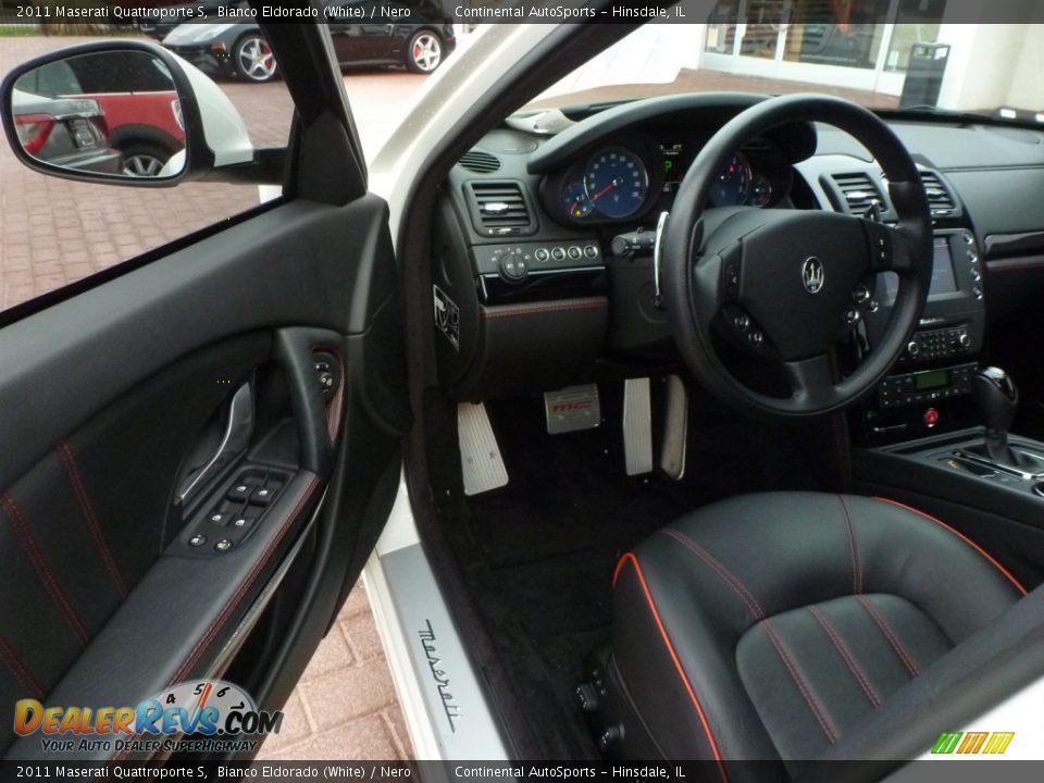 2011 Maserati Quattroporte S Bianco Eldorado (White) / Nero Photo #11