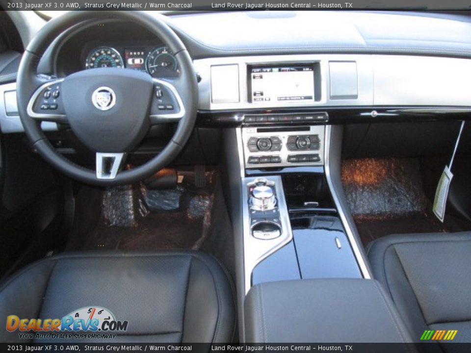 Dashboard of 2013 Jaguar XF 3.0 AWD Photo #3