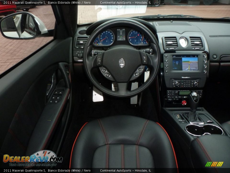 2011 Maserati Quattroporte S Bianco Eldorado (White) / Nero Photo #15