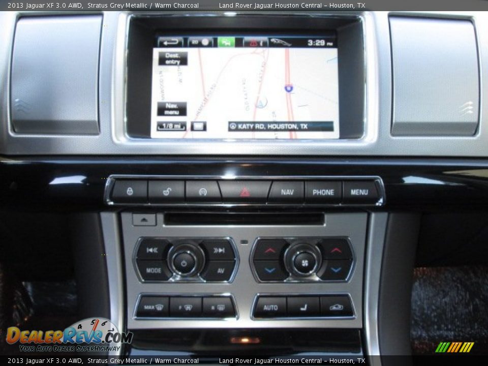 2013 Jaguar XF 3.0 AWD Stratus Grey Metallic / Warm Charcoal Photo #14