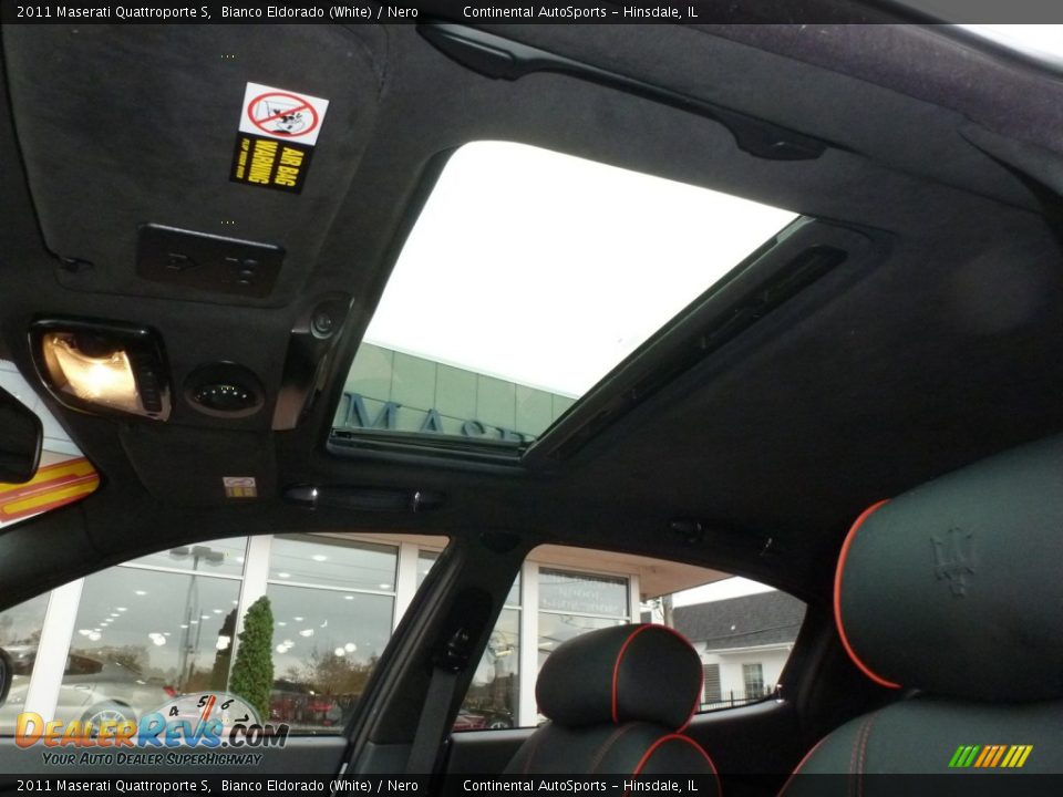 2011 Maserati Quattroporte S Bianco Eldorado (White) / Nero Photo #22