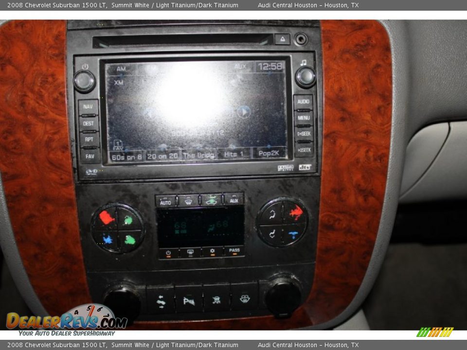 2008 Chevrolet Suburban 1500 LT Summit White / Light Titanium/Dark Titanium Photo #18