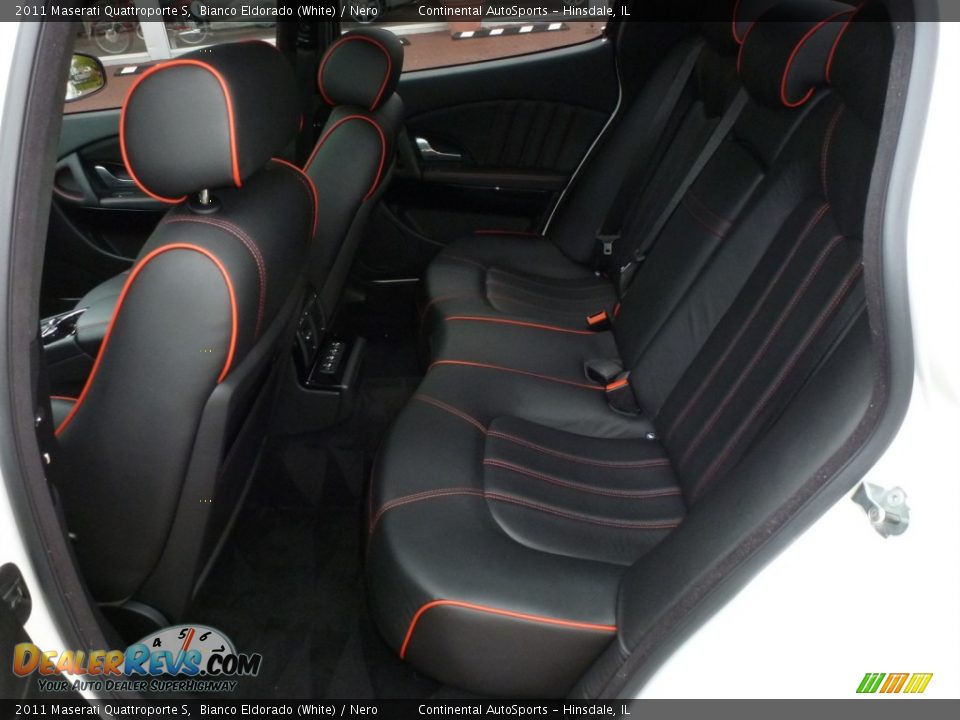 2011 Maserati Quattroporte S Bianco Eldorado (White) / Nero Photo #23