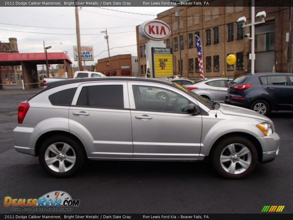 2011 Dodge Caliber Mainstreet Bright Silver Metallic / Dark Slate Gray Photo #1