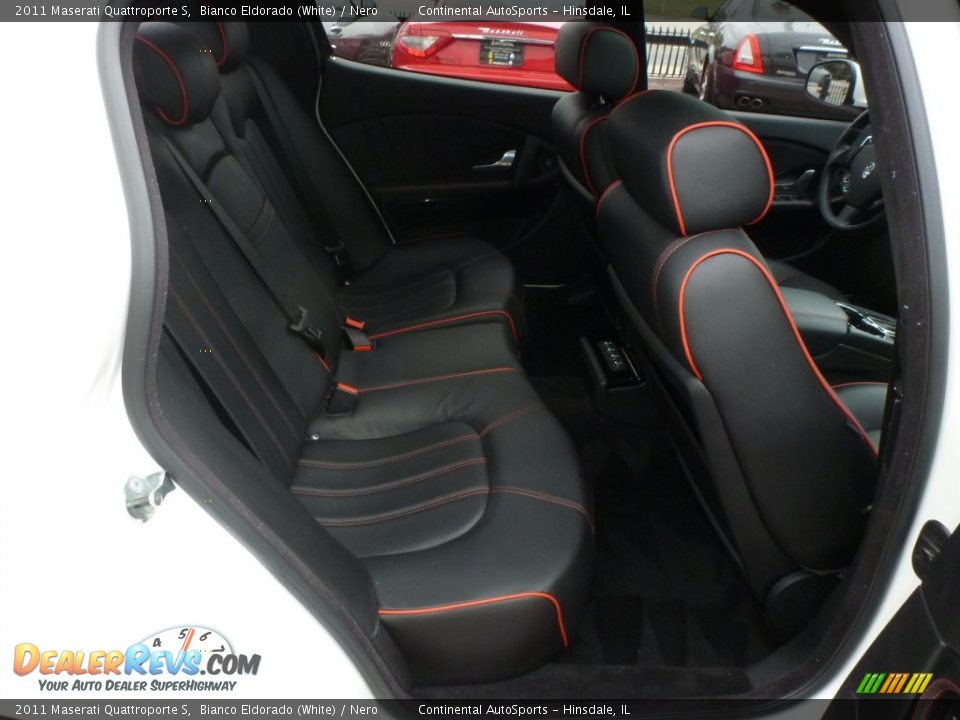 2011 Maserati Quattroporte S Bianco Eldorado (White) / Nero Photo #25