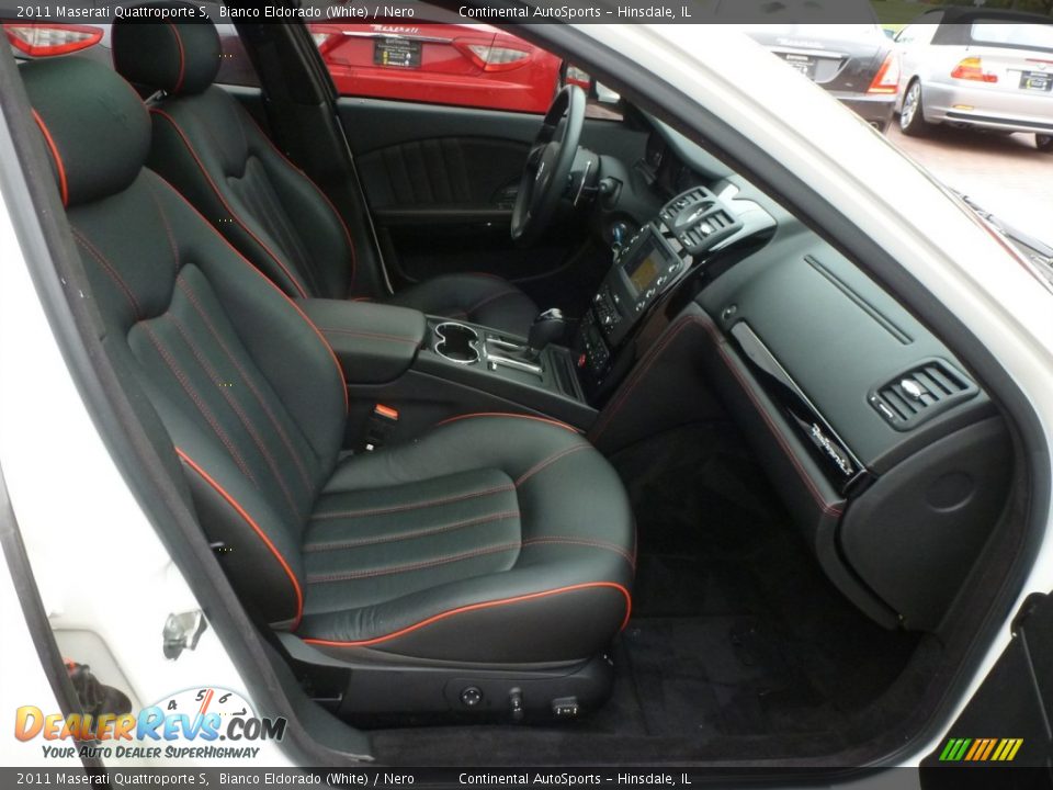 2011 Maserati Quattroporte S Bianco Eldorado (White) / Nero Photo #26