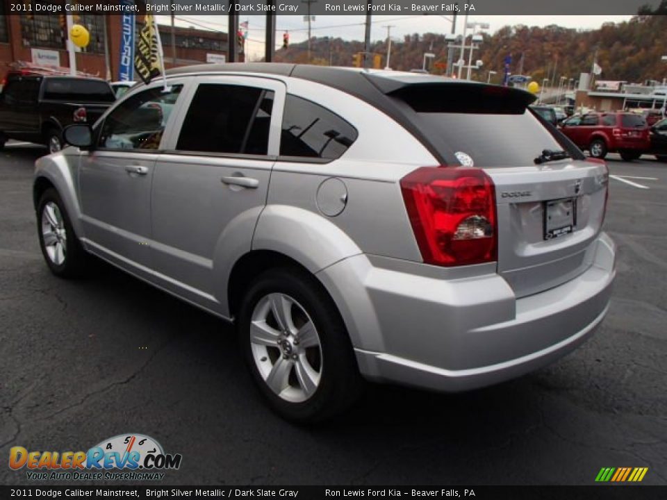 2011 Dodge Caliber Mainstreet Bright Silver Metallic / Dark Slate Gray Photo #6