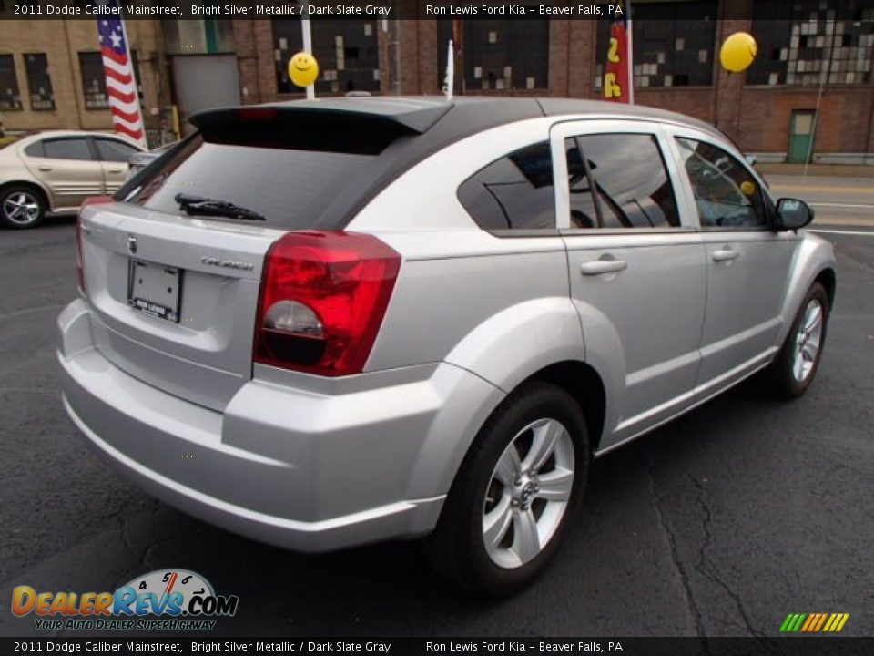 2011 Dodge Caliber Mainstreet Bright Silver Metallic / Dark Slate Gray Photo #8