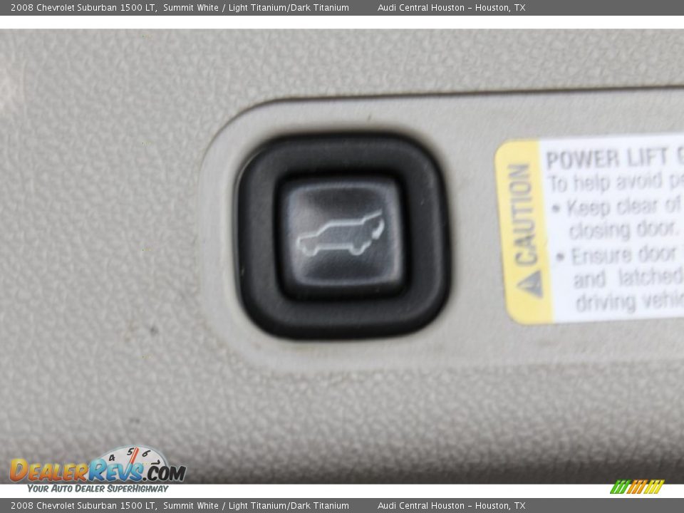2008 Chevrolet Suburban 1500 LT Summit White / Light Titanium/Dark Titanium Photo #31