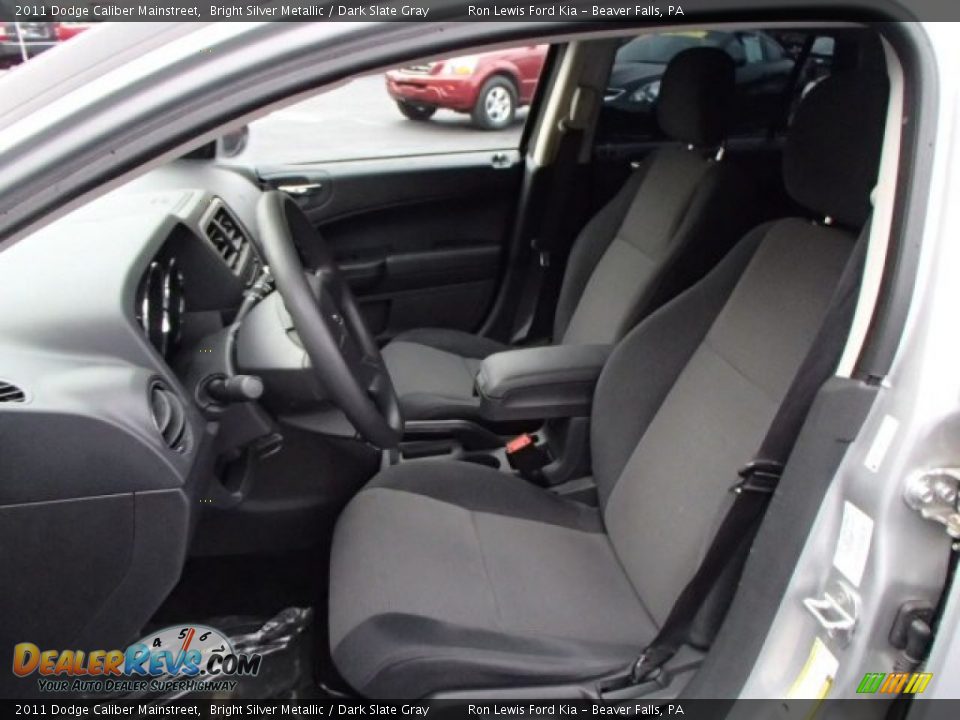 2011 Dodge Caliber Mainstreet Bright Silver Metallic / Dark Slate Gray Photo #10