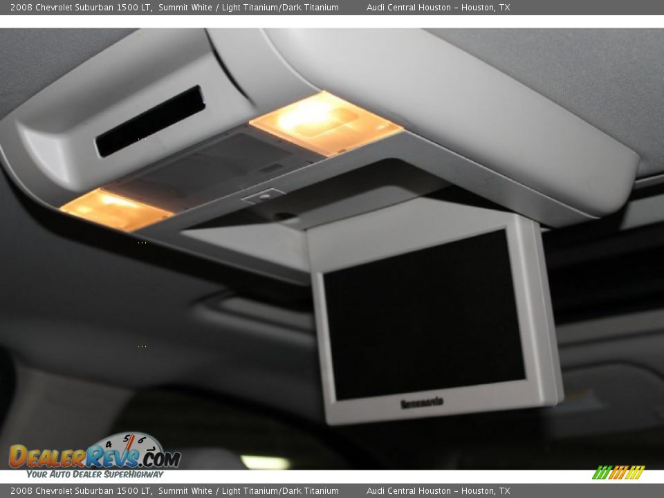 2008 Chevrolet Suburban 1500 LT Summit White / Light Titanium/Dark Titanium Photo #34
