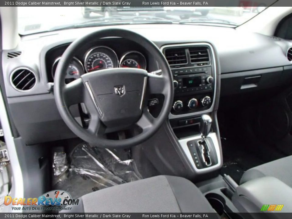 2011 Dodge Caliber Mainstreet Bright Silver Metallic / Dark Slate Gray Photo #14