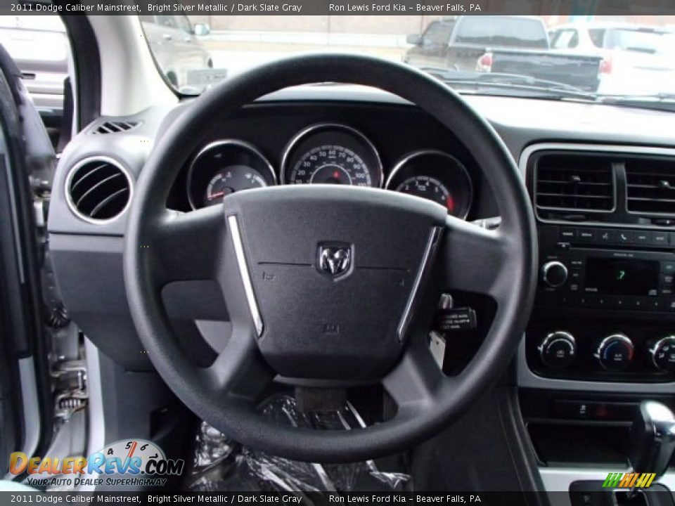 2011 Dodge Caliber Mainstreet Bright Silver Metallic / Dark Slate Gray Photo #18