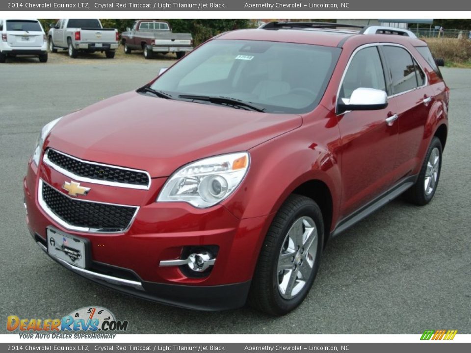 2014 Chevrolet Equinox LTZ Crystal Red Tintcoat / Light Titanium/Jet Black Photo #2