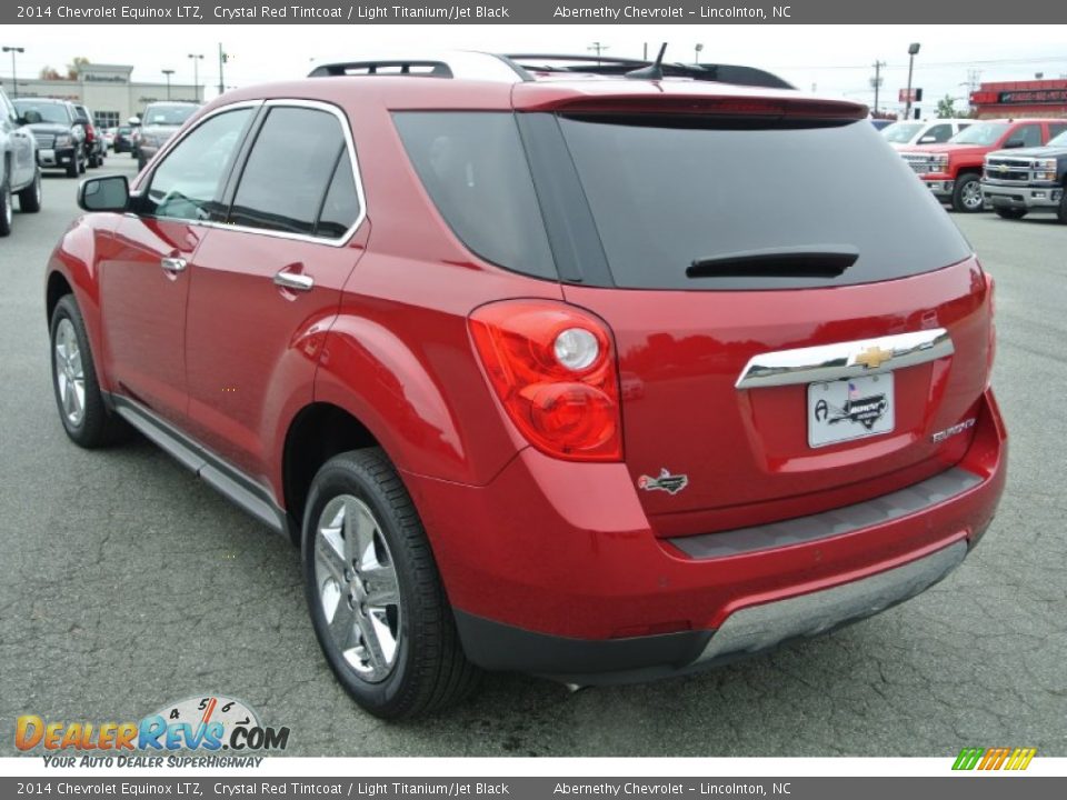 2014 Chevrolet Equinox LTZ Crystal Red Tintcoat / Light Titanium/Jet Black Photo #4