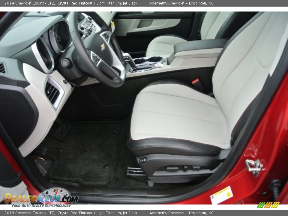 2014 Chevrolet Equinox LTZ Crystal Red Tintcoat / Light Titanium/Jet Black Photo #8