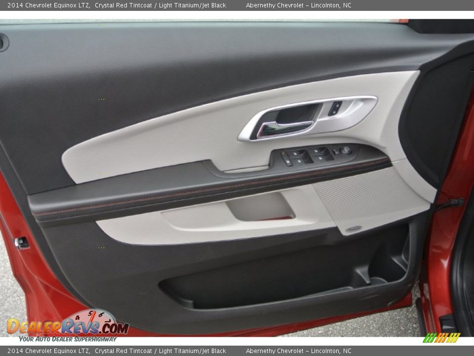 2014 Chevrolet Equinox LTZ Crystal Red Tintcoat / Light Titanium/Jet Black Photo #9
