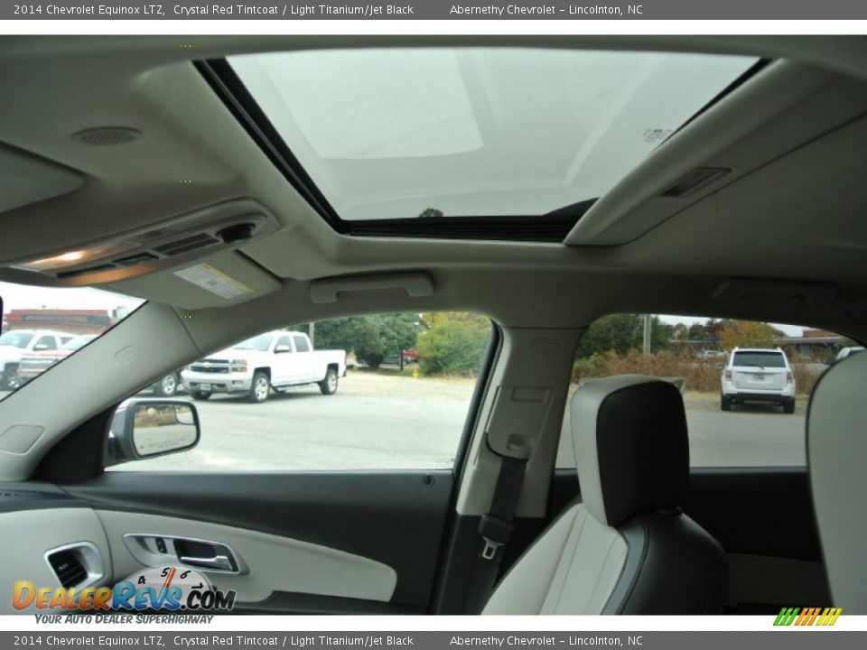 2014 Chevrolet Equinox LTZ Crystal Red Tintcoat / Light Titanium/Jet Black Photo #10