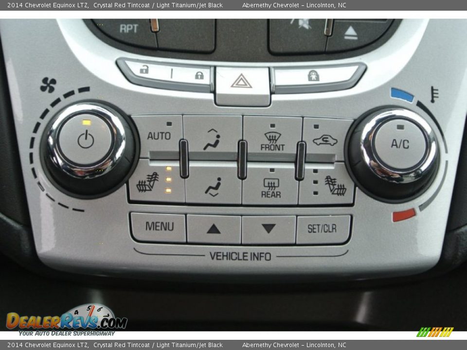 2014 Chevrolet Equinox LTZ Crystal Red Tintcoat / Light Titanium/Jet Black Photo #12