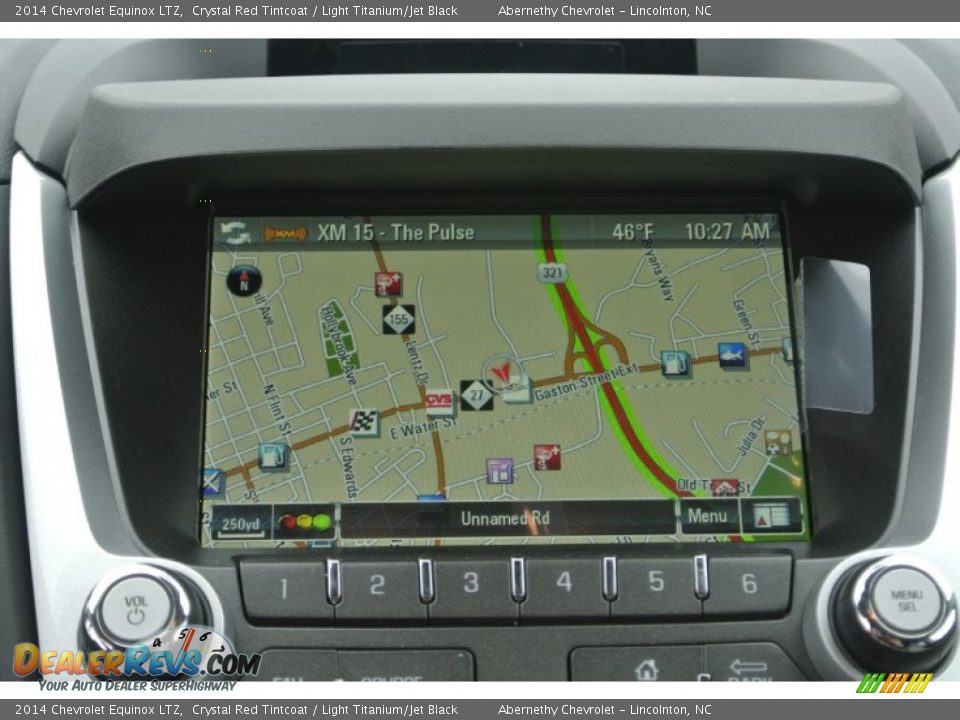 2014 Chevrolet Equinox LTZ Crystal Red Tintcoat / Light Titanium/Jet Black Photo #13