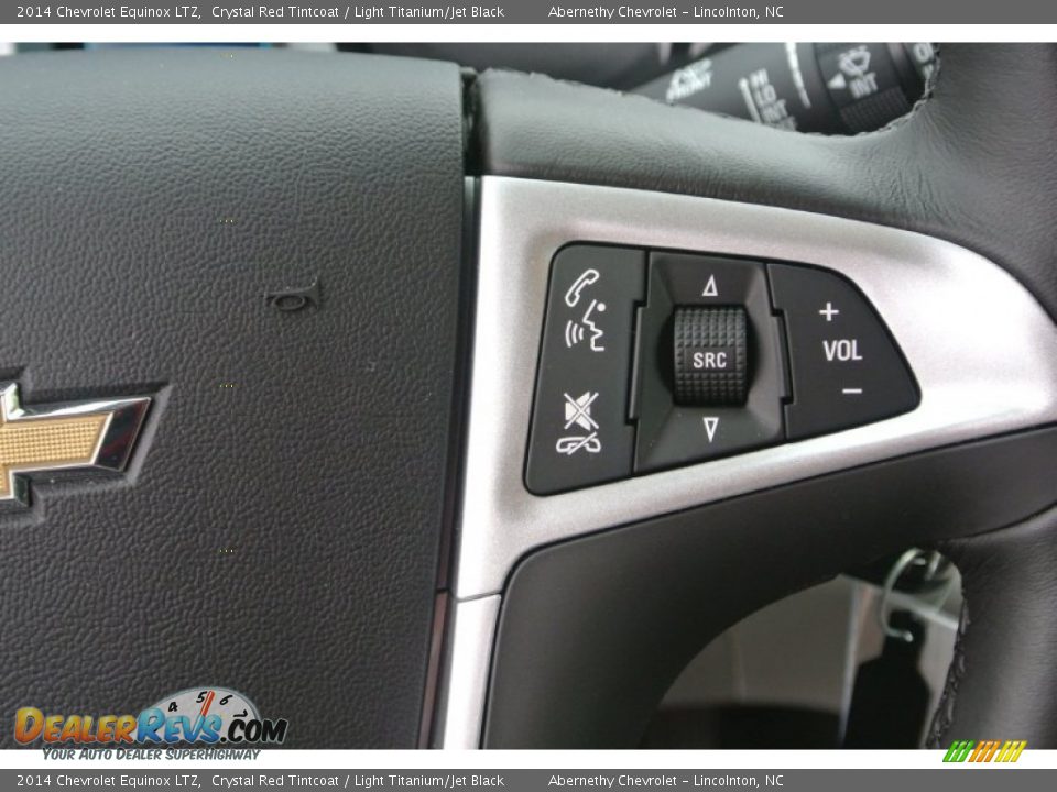 2014 Chevrolet Equinox LTZ Crystal Red Tintcoat / Light Titanium/Jet Black Photo #16