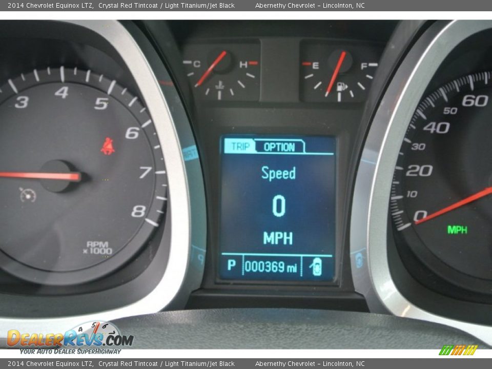 2014 Chevrolet Equinox LTZ Crystal Red Tintcoat / Light Titanium/Jet Black Photo #17