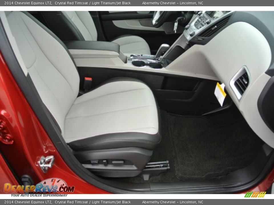 2014 Chevrolet Equinox LTZ Crystal Red Tintcoat / Light Titanium/Jet Black Photo #20