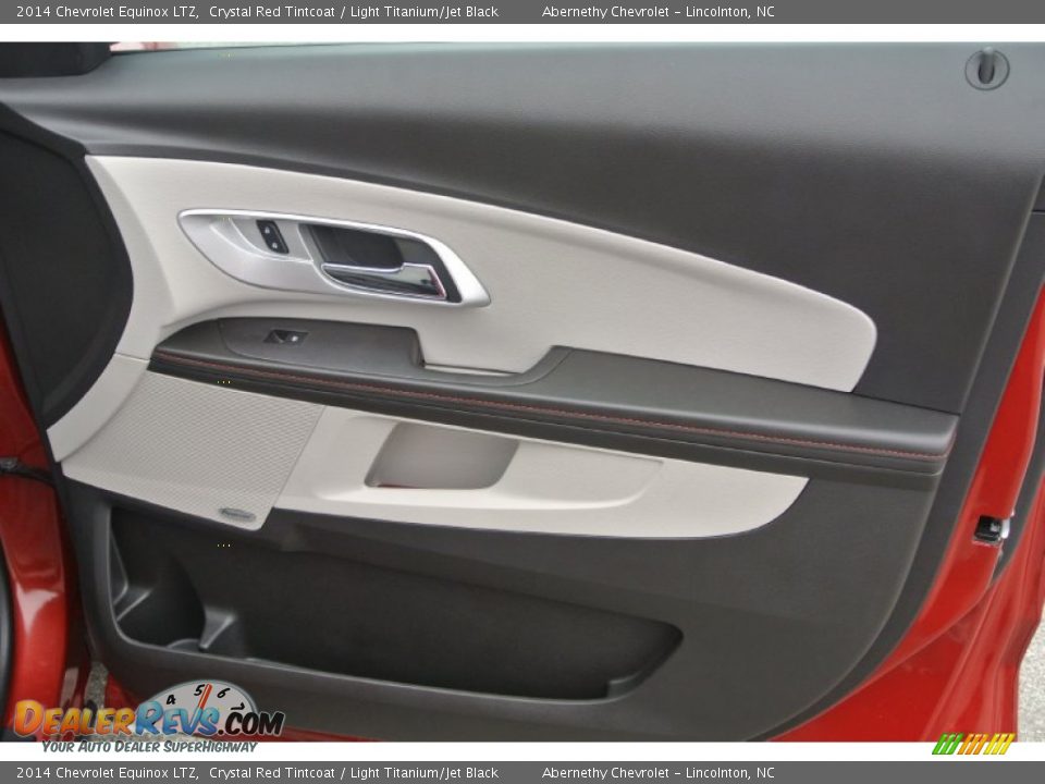2014 Chevrolet Equinox LTZ Crystal Red Tintcoat / Light Titanium/Jet Black Photo #21