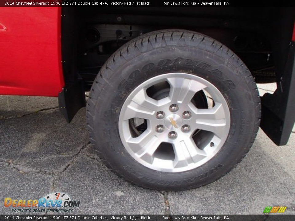 2014 Chevrolet Silverado 1500 LTZ Z71 Double Cab 4x4 Victory Red / Jet Black Photo #9