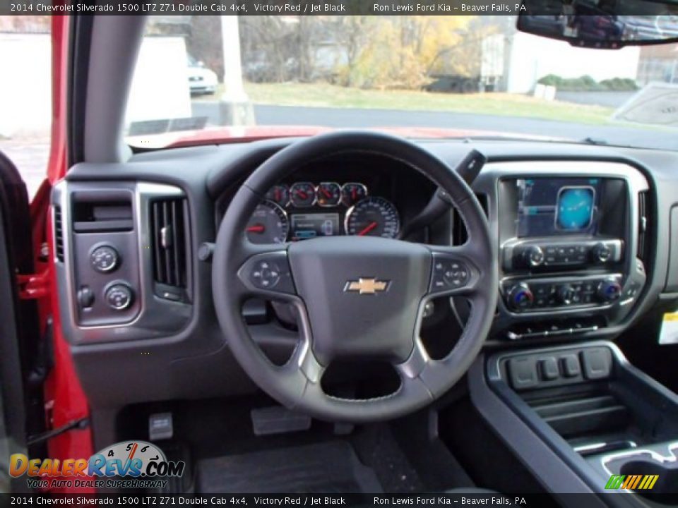 2014 Chevrolet Silverado 1500 LTZ Z71 Double Cab 4x4 Victory Red / Jet Black Photo #12