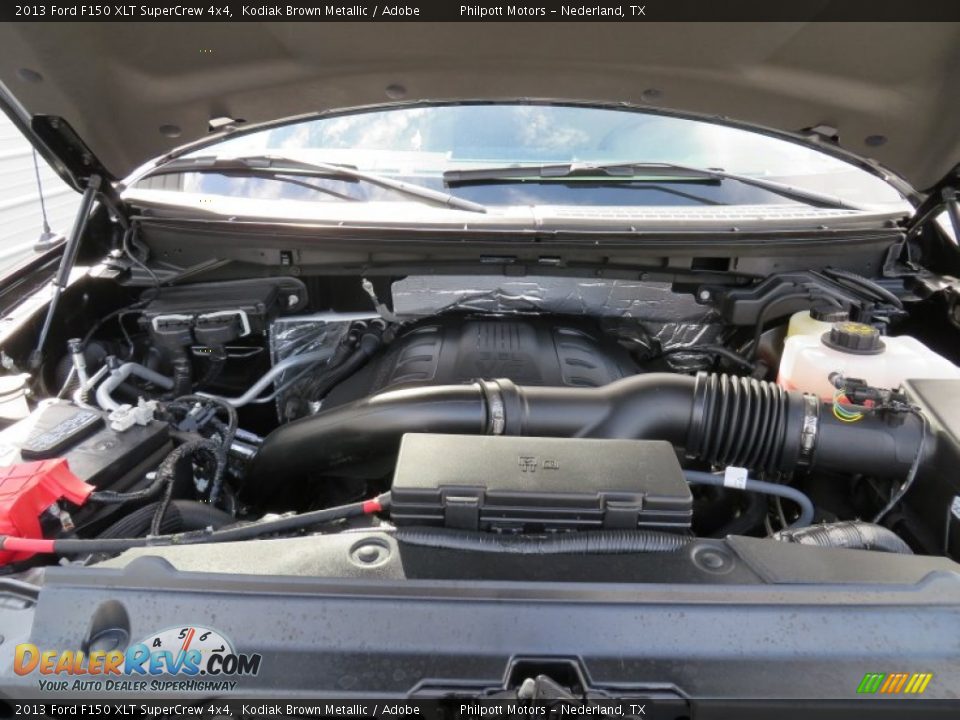 2013 Ford F150 XLT SuperCrew 4x4 Kodiak Brown Metallic / Adobe Photo #22