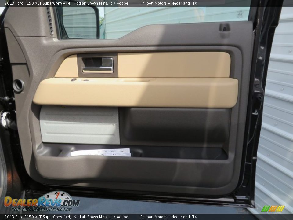 2013 Ford F150 XLT SuperCrew 4x4 Kodiak Brown Metallic / Adobe Photo #23