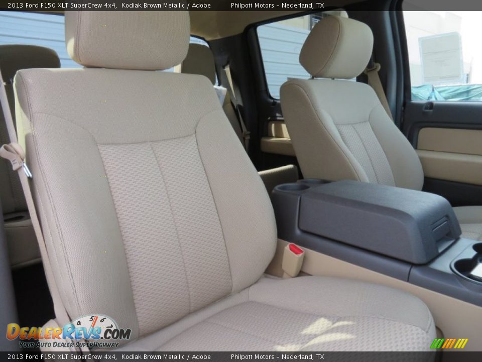 2013 Ford F150 XLT SuperCrew 4x4 Kodiak Brown Metallic / Adobe Photo #25