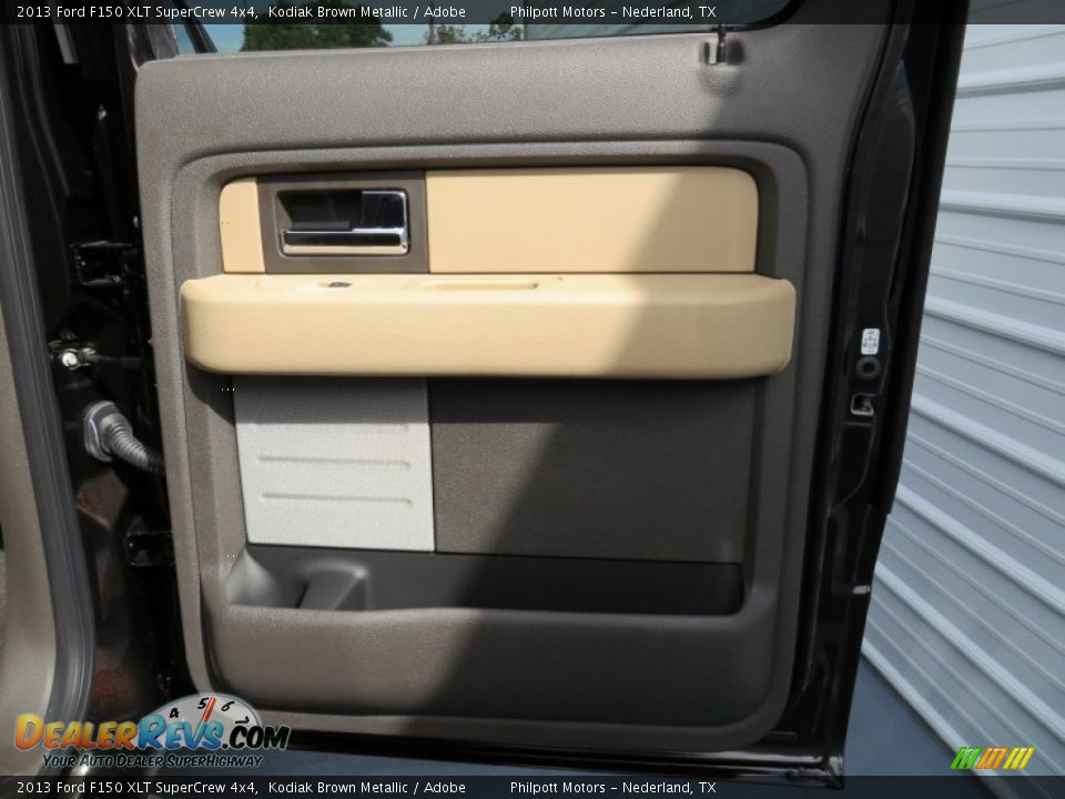 2013 Ford F150 XLT SuperCrew 4x4 Kodiak Brown Metallic / Adobe Photo #26
