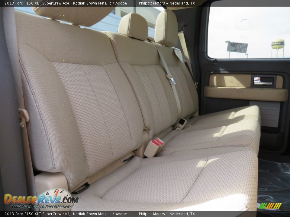2013 Ford F150 XLT SuperCrew 4x4 Kodiak Brown Metallic / Adobe Photo #27
