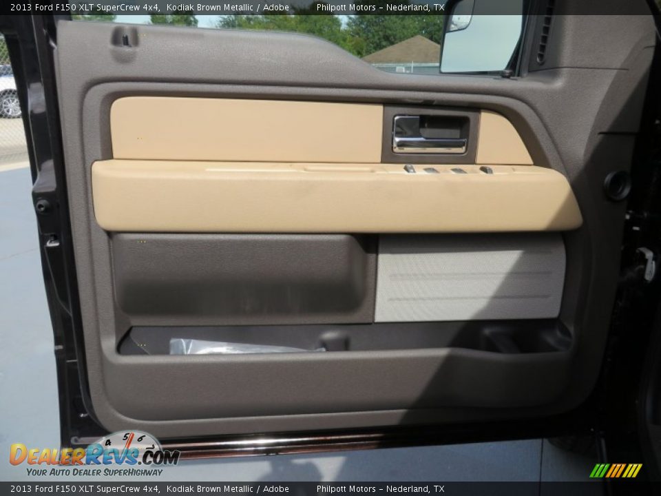 2013 Ford F150 XLT SuperCrew 4x4 Kodiak Brown Metallic / Adobe Photo #28