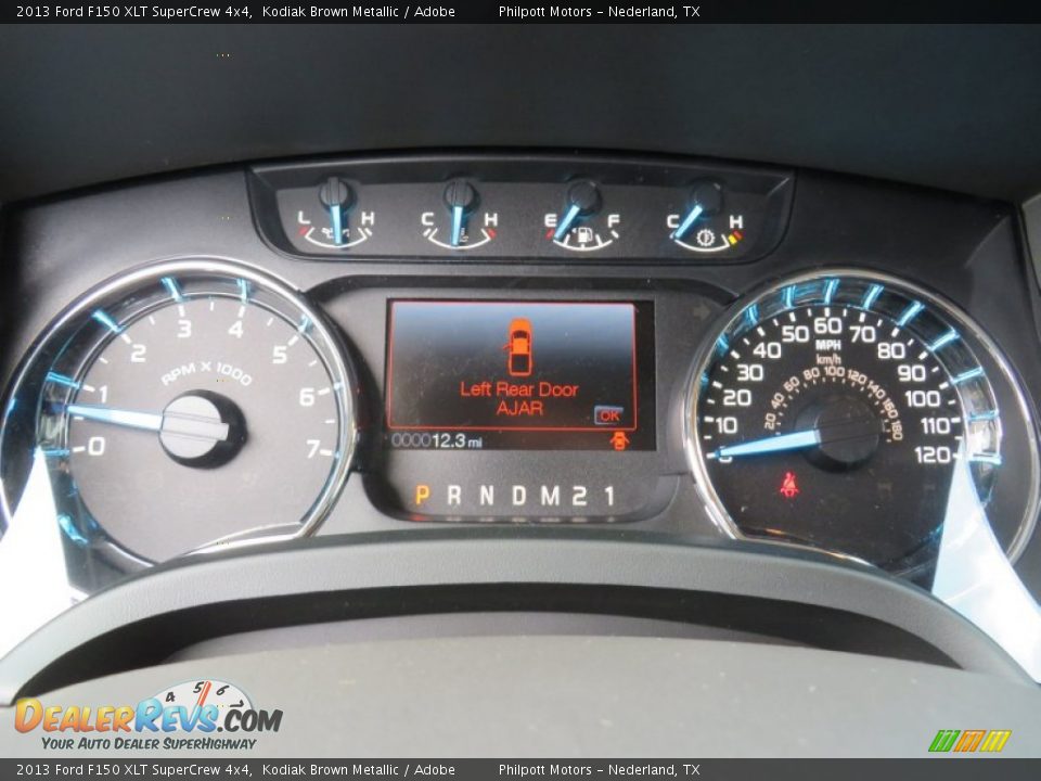 2013 Ford F150 XLT SuperCrew 4x4 Kodiak Brown Metallic / Adobe Photo #36