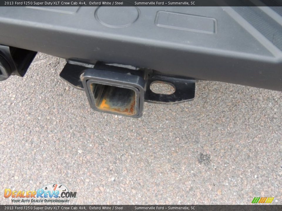 2013 Ford F250 Super Duty XLT Crew Cab 4x4 Oxford White / Steel Photo #14