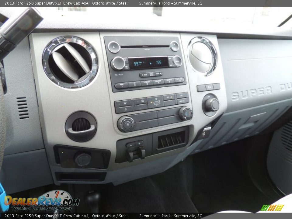 2013 Ford F250 Super Duty XLT Crew Cab 4x4 Oxford White / Steel Photo #20