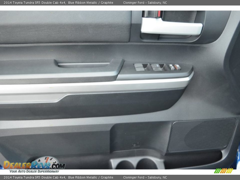 2014 Toyota Tundra SR5 Double Cab 4x4 Blue Ribbon Metallic / Graphite Photo #4