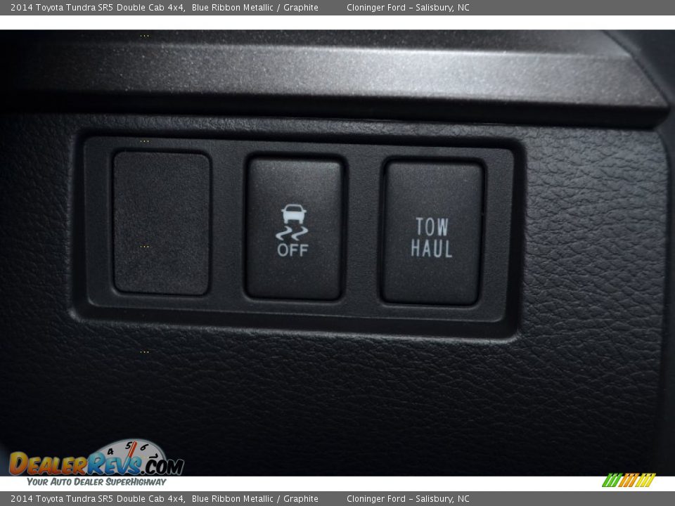 2014 Toyota Tundra SR5 Double Cab 4x4 Blue Ribbon Metallic / Graphite Photo #21