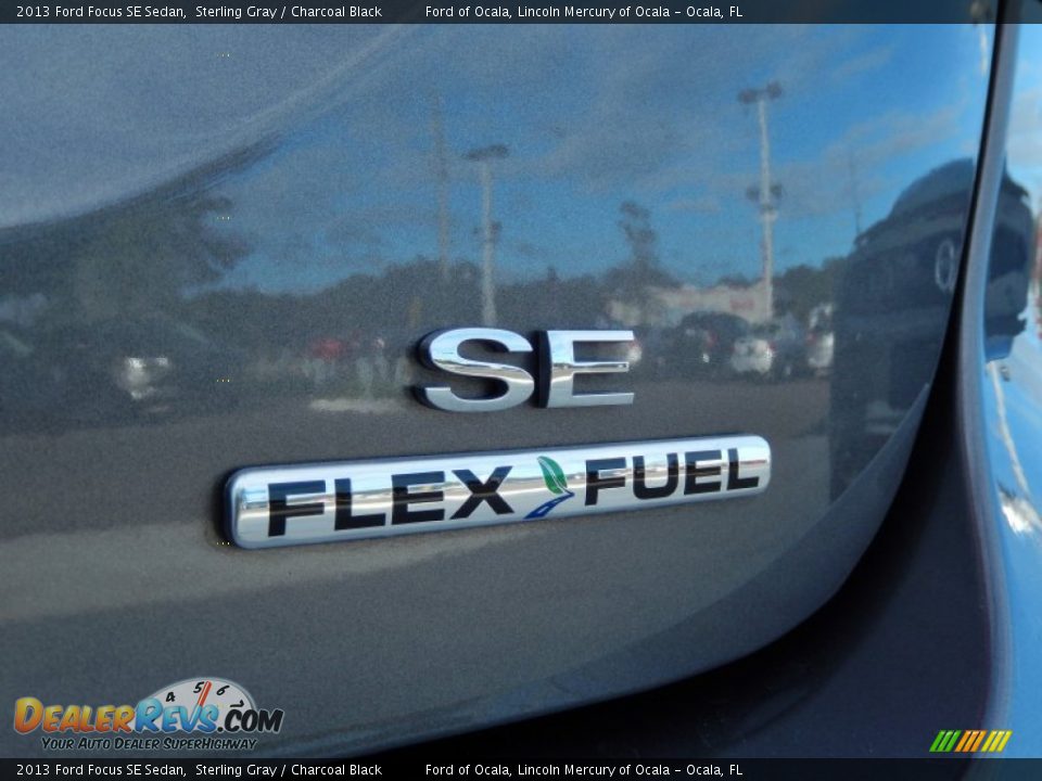 2013 Ford Focus SE Sedan Sterling Gray / Charcoal Black Photo #9