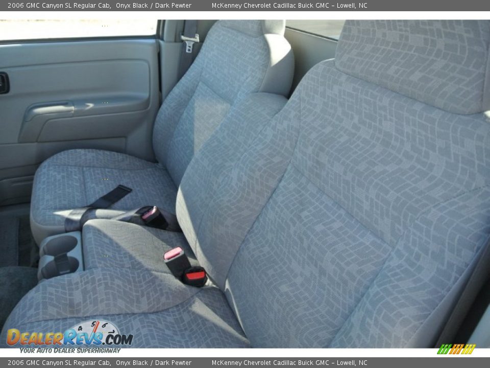 2006 GMC Canyon SL Regular Cab Onyx Black / Dark Pewter Photo #8
