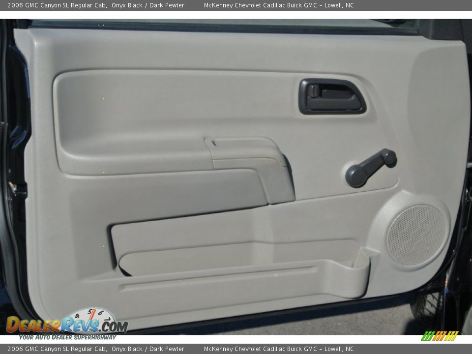 2006 GMC Canyon SL Regular Cab Onyx Black / Dark Pewter Photo #9