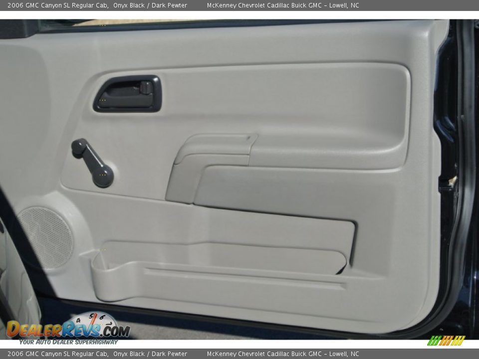 2006 GMC Canyon SL Regular Cab Onyx Black / Dark Pewter Photo #18