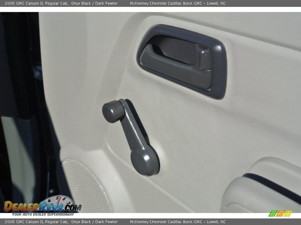 2006 GMC Canyon SL Regular Cab Onyx Black / Dark Pewter Photo #19
